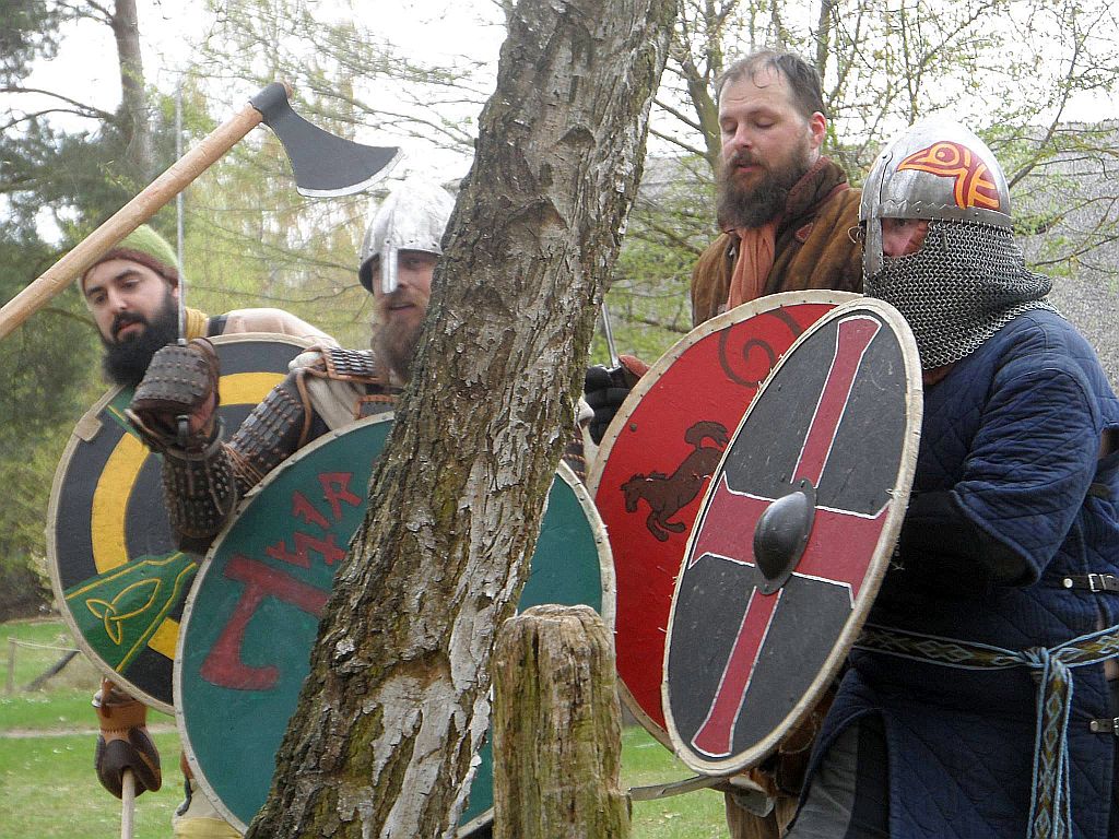 Verwegene Freikämpfer beim Training