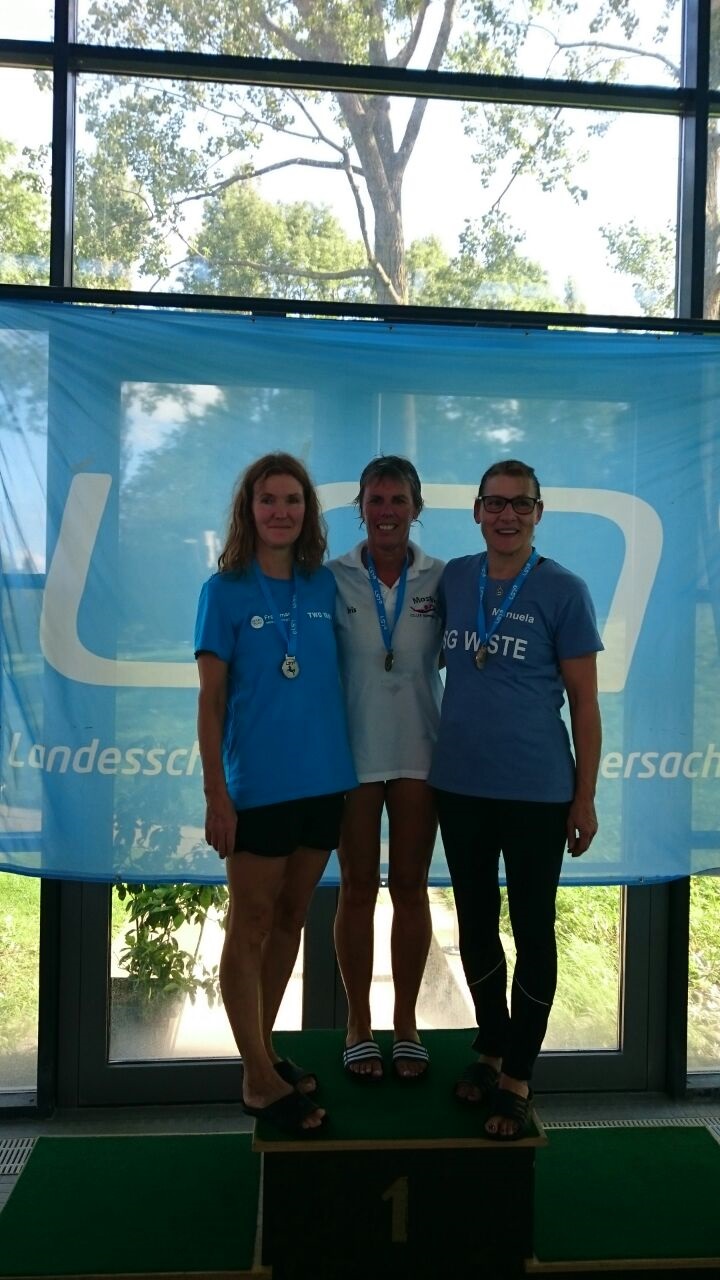 Erfolgreiche Masterschwimmerin Andrea Pfeil-Ahting